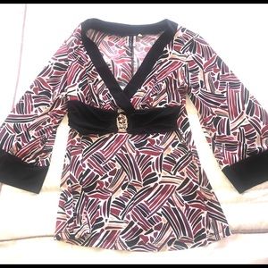 HeartSoul 3/4 Sleeve Blouse